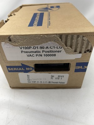 NEW V100P-D1-90-A-C1-LG BLX / VAC V100P PNUEMATIC POSITIONER 3-15 PSI INPUT V100
