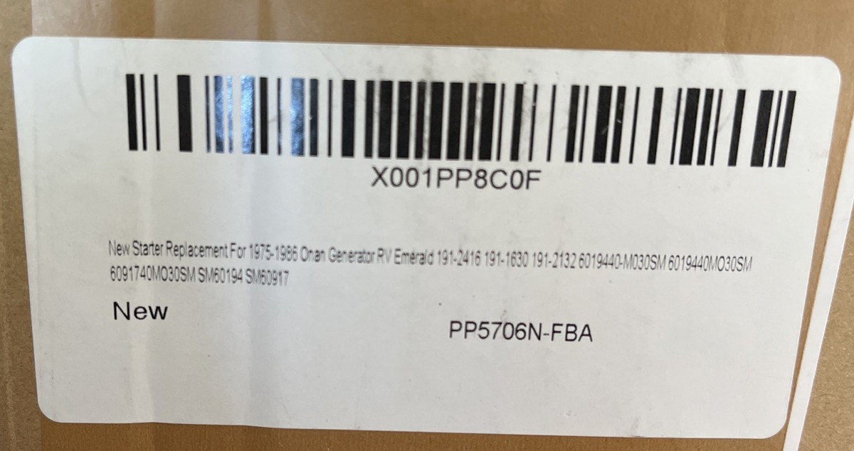 Starter Onan Emerald NHC NHE Motor De Arranque Para Generador Onan Emerald - Compatible Con Modelos 1912416, 191-2158, 191-1667 Motor Arranque Onan Emerald - Foto 2