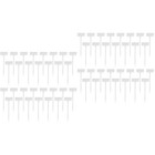 60 Stcs hohe Pflanzetiketten Plastikgarten Pflanzen Marker für Kindergarten