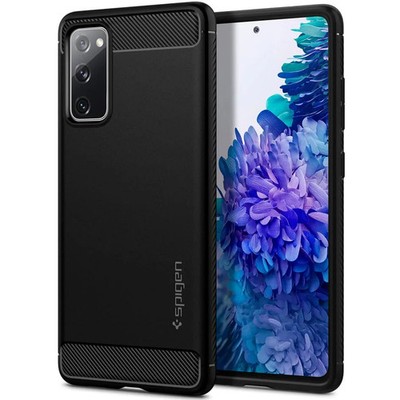 Handyhülle für Galaxy S20 FE Spigen Case Cover Schutzhülle Etui Hülle Schwarz