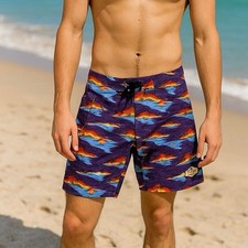Aloha Board Shorts Mens 30 Swim Trunks Surf Tropical Vacation Beach Hawaiian