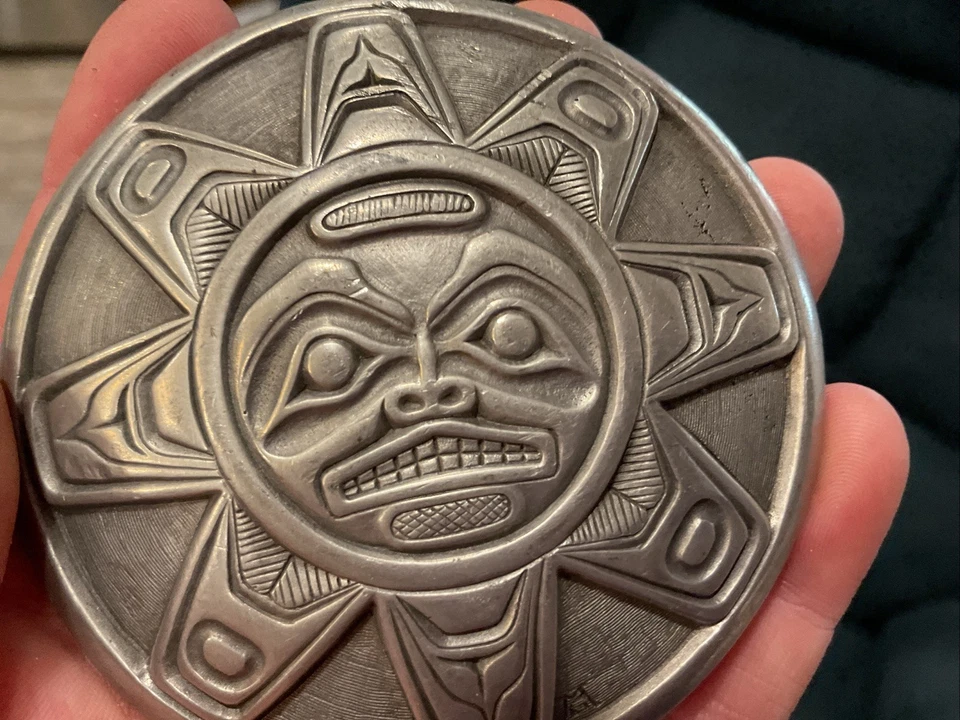 VINTAGE Paul McCartney Beatles Band Run Music Hippie Gift 70s Vtg Belt Buckle - Image 4 of 4