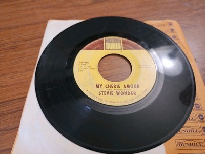 Stevie Wonder Record 45 My Cherie Amour / Don't Know Why I Love You Tamla Motown