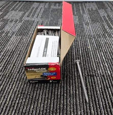 (QTY 50) FastenMaster FMLLF005-50 LedgerLOK Structural Wood Screws 5 inch