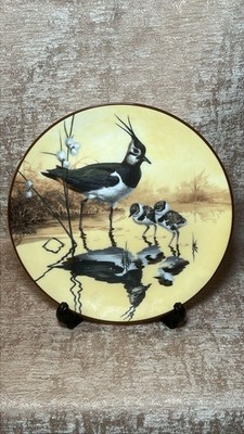 Wedgwood The Waters Edge Collection Porzellan Teller Golden Reflections Vogel #242