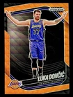 2024-25 Panini Prizm BLACK Luka Doncic #5 ORANGE WAVE 1st Lakers license /60 SSP