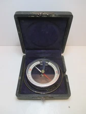 Vtg W.S. Darley & Co. Mining Compass w/ Case Magnetic Dip Needle Chicago USA