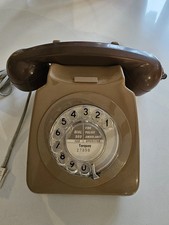 Vintage grey GPO Rotary Dial Telephone