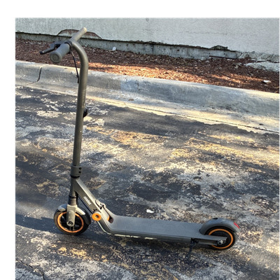 Kick Scooter, Black & Orange Color