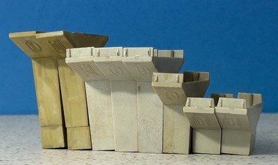Aurora ''Model Motoring'' vintage graduate concrete trestle lot C-5