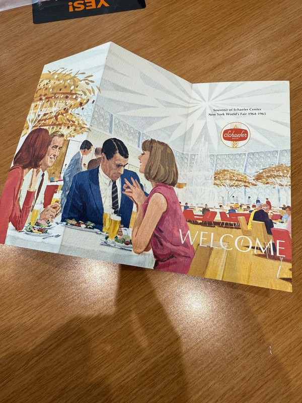 1964–65 New York World’s Fair Schaefer Beer Souvenir Brochure – Circle of Sports