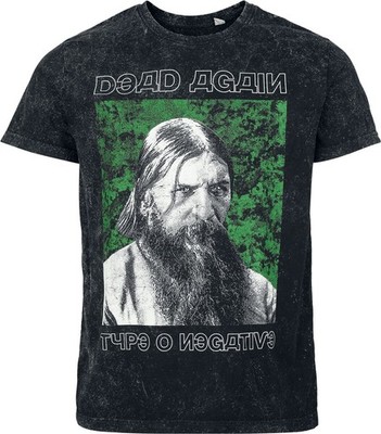 Type O Negative T-Shirt Herren Rasputin anthrazit Band-Merch, Bands