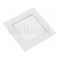 6pcs 9W LED 6000k Recessed Square Down Ceiling Panel Light for Home Office