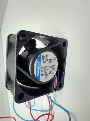 EBMPAPST 414H MUTE INVERTER COOLING FAN 24VDC. square. NEW / No Box. 