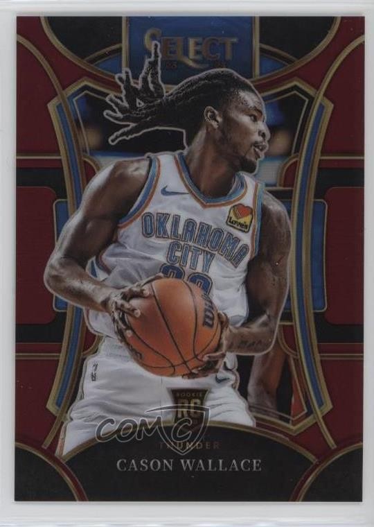 2023 Select Mezzanine Level Maroon Prizm /175 Cason Wallace #321 Rookie RC 19fe