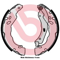 Brembo Bremsbackensatz S 61 544 FüR C4 Peugeot 208 CitroËN DS3 Cactus DS 301 C3