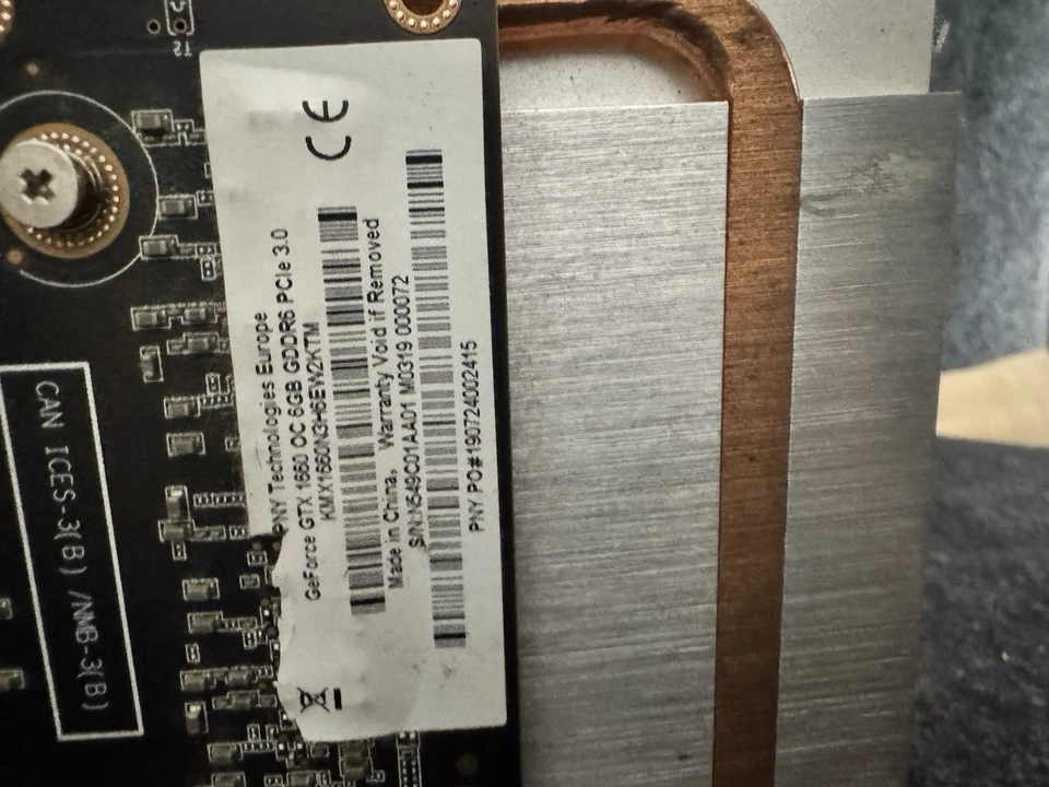 PNY GeForce GTX 1660 6GB GDDR5 Dual Fan - Image 3 of 4