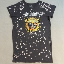 Torrid Sublime Side slit Tunic Band Logo Long Beach California Sz 4 Plus Size