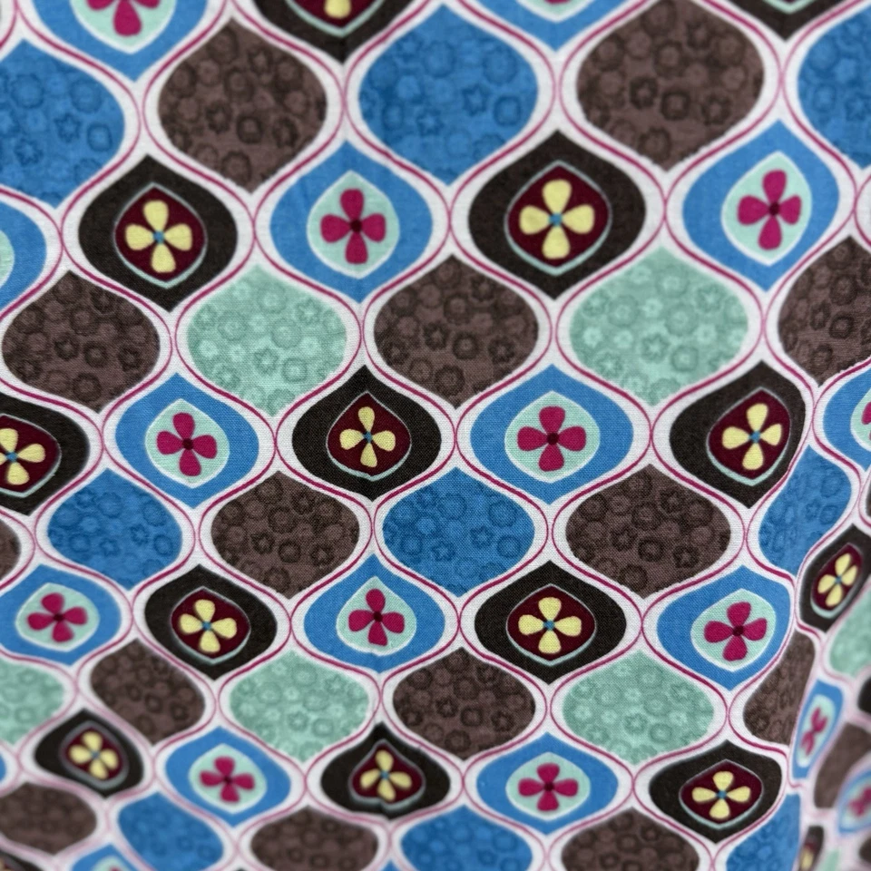 Dickies скраб Топ XL цветочный насмешливый надежном скрабы хлопок коричневый и многоцветный скрабы - Изображение 4 из 4