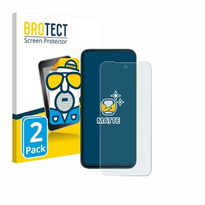 2x Schutzfolie Matt für Fairphone 6 Displayschutz Antireflektierend