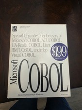 Microsoft COBOL Development System 5.0, Windows/MS-DOS, Manuals, 3.5in Floppy