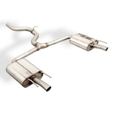 FOX Duplex Sportauspuff Opel Insignia B GSI Sports Tourer 2.0l 4x4 rechts links