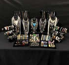 228 pc Antique Vintage Estate Costume Jewelry Some Signed. Lot 805