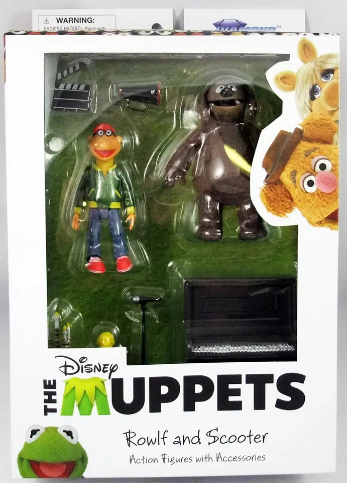 The Muppet Show - Rowlf & Scooter - Action-figure Diamond Select Best of Series - Photo 1/3