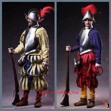 COOMODEL SE138/SE139 1/6 Scale Spanish Conquistador Musketeer Captain New
