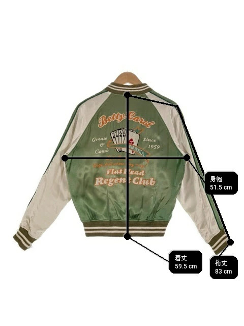 [Used] FLATHEAD flat head jacket back side trump … - image 8