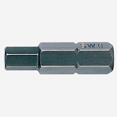 Felo Industrial Metric Hex Bit, 3 mm x 32 mm - 5/16'' Drive