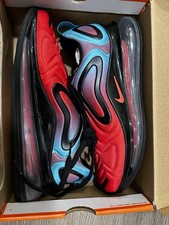 Nike Air Max 720 University Red Black Teal Men\'s 8 Women\'s 9.5 CJ0766-600 Nike Air Max 720 Red Gradient for Sale | Authenticity  main image 4