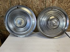 2 Vintage Original 1956 Mercury 15 Wheel Cover Single Hubcap Hub Cap