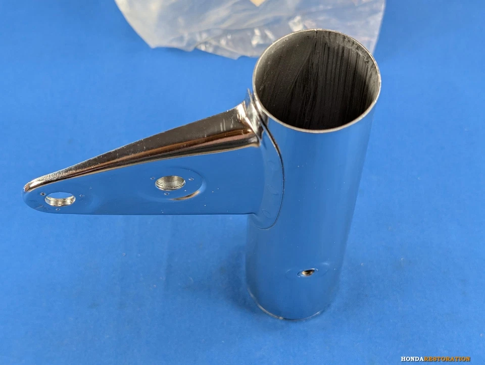 Cubierta horquilla izquierda (superior) NOS HONDA CB200 1974 CB200T 1975-1976 51620-453-000XW Foto 4 de 4