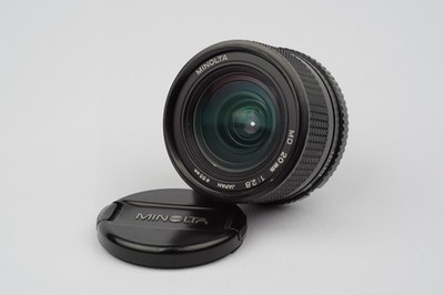 Minolta MD 20 2.8 | Letzte und beste Version | Sehr kompaktes Weitwinkel