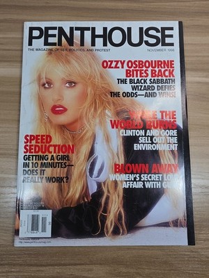 Penthouse Magazine November 1998 - Ozzy Osbourne interview