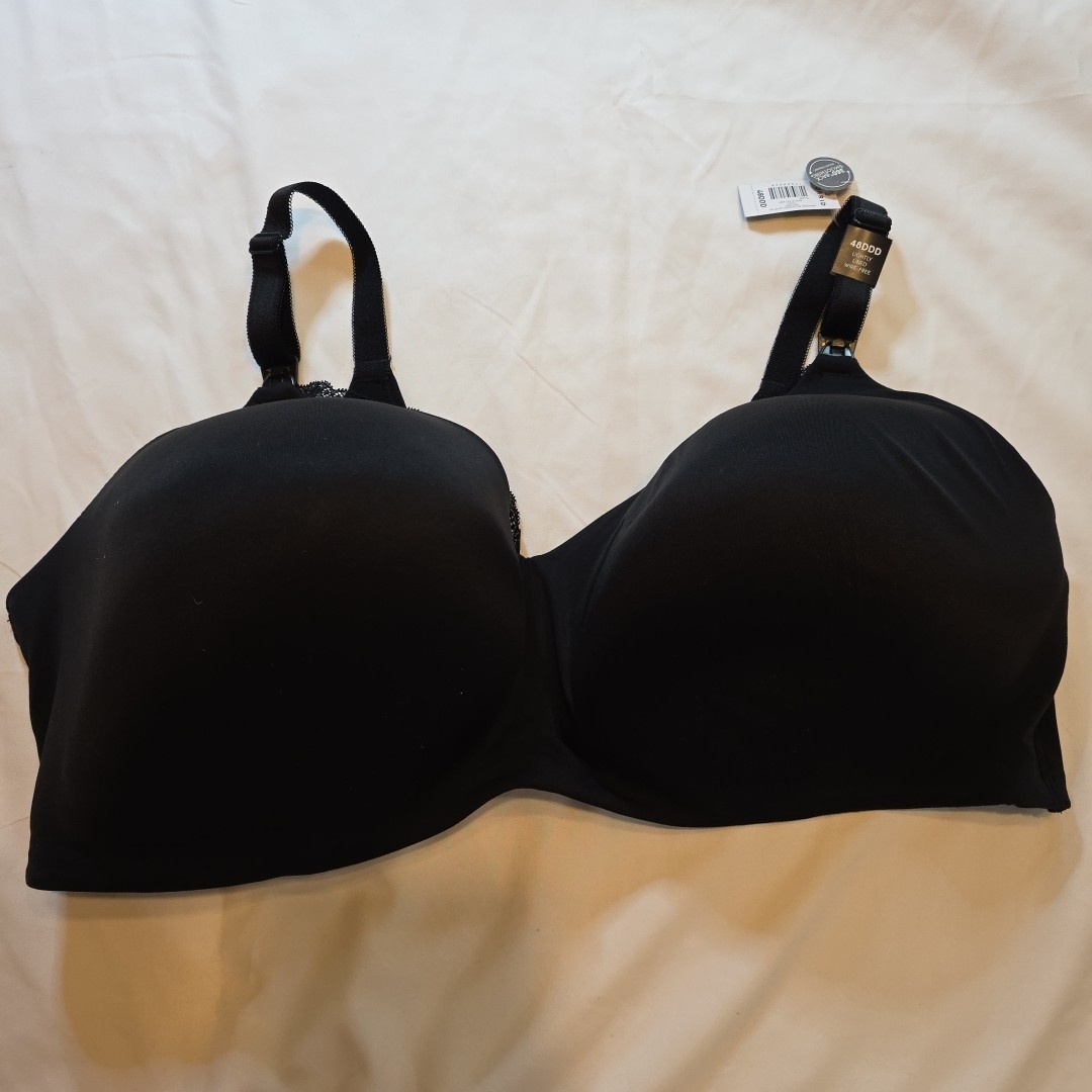 Torrid Nursing Bra Wire-Free  Smooth 360° Back Smoothing Size 48DDD NWT