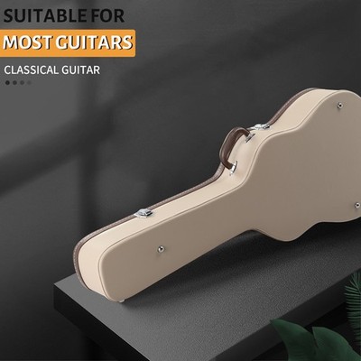 Glarry 39'' Acoustic Classical Guitar Hard Case Box Hardshell Hard Case