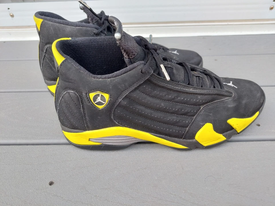 Zapatillas Air Jordan 14 Retro Thunder 2014 Talla 13 Foto 4 de 4