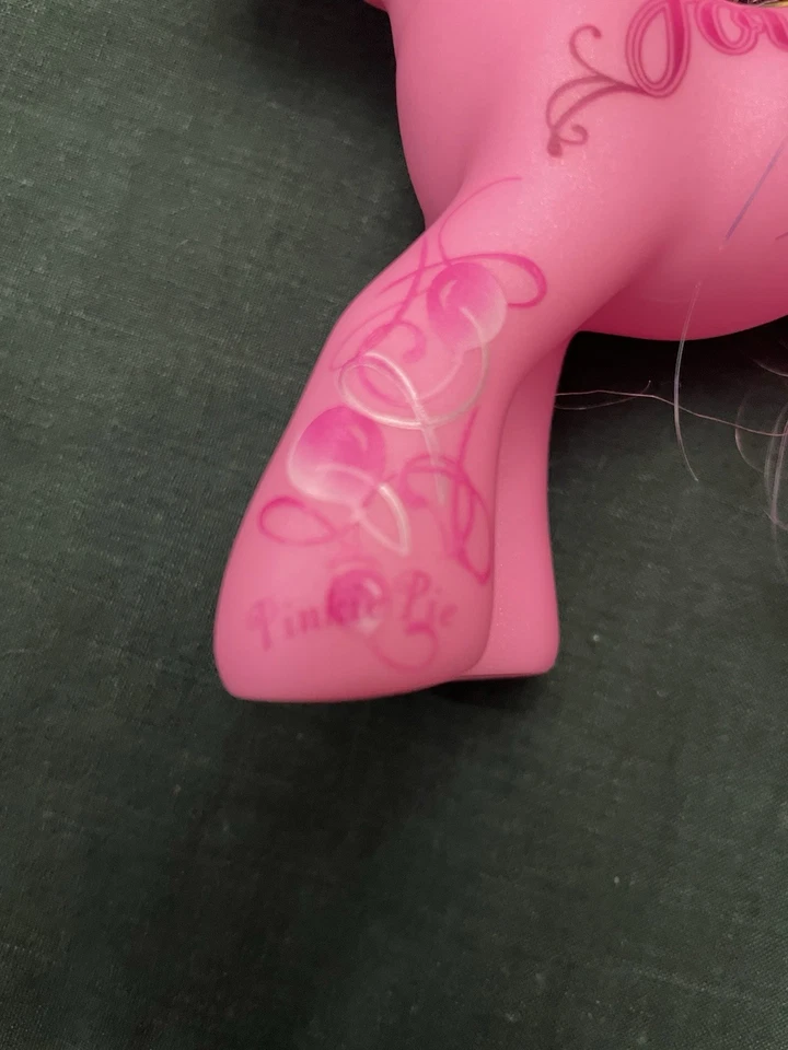 Figura cepillable Hasbro My Little Pony G3 25 cumpleaños Pinkie Pie 5 pulgadas Foto 3 de 4