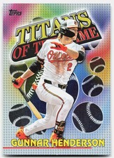 2026 Topps #TOG-4 Gunnar Henderson Titans of the Game