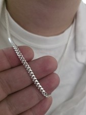 New Sterling Silver 925 Miami Cuban Link Chain Necklace 5mm 22" Inch