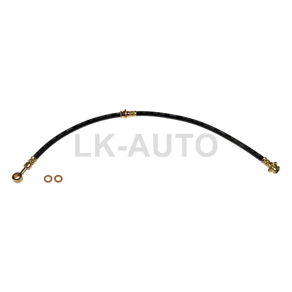 Línea de freno de manguera hidráulica de freno trasero 2 para Nissan Sentra 2000 2001 2002 2003 Foto 3 de 4