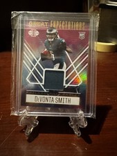 2021 Panini Illusions Devonta Smith Patch Great Expectations Eagles RC #GE-DS