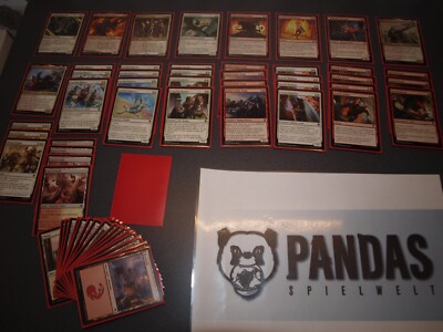 MtG Magic the Gathering R/W Token Aggro Deck