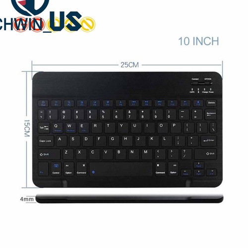 Rechargeable Wireless Bluetooth Keyboard for MAC iOS Android PC iPad Tablet Slim - Picture 9 of 13