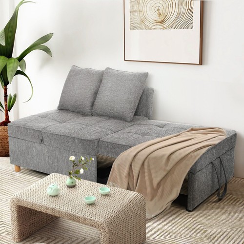 Folding Sofa Bed Chair Sleeper Sofa Ottoman Chaise Lounge w/Adjustable Backrest^ - Picture 46 of 159