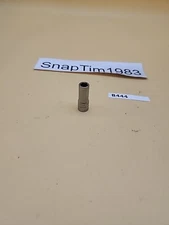 Snap-on Tools  1/4" Drive 7mm Metric Semi Deep 6PT Chrome Socket TMMS7 USA 