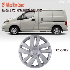 1x 15" Wheel Rim Covers for Nissan NV200 13-21 Cargo Van Hub Cap Repalcement Hub