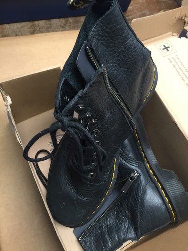dr martens Talib Black Men's 6 Women's 7 - Picture 3 of 7